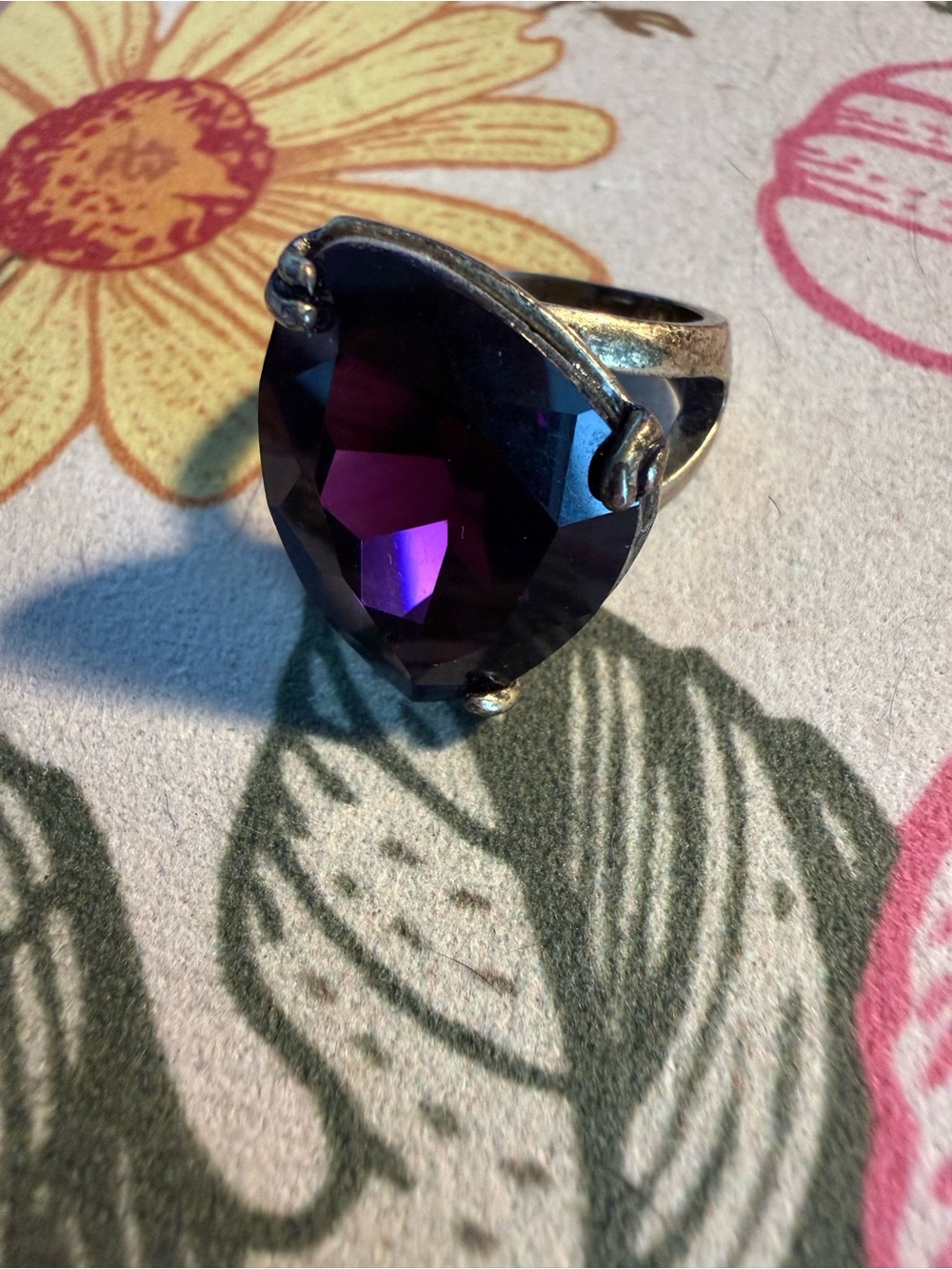 Chloe + Isabel | Chunky Purple Statement Ring